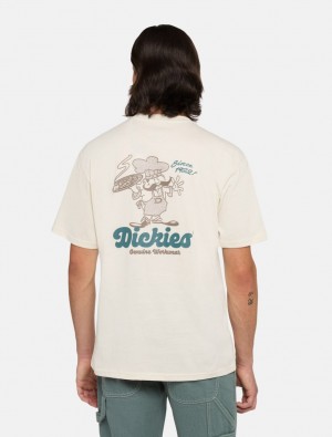 Camiseta Dickies Superior Masculino Branco | 857991179