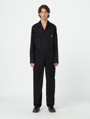 Macacão Dickies Haughton Masculino Pretas | 168049197